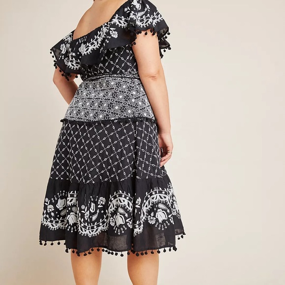 Anthropologie Marisol Off the Shoulder Dress Size 26 NWT - Picture 6 of 12